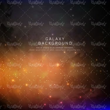 Galaxy Vector Background