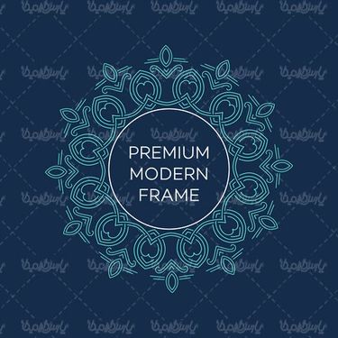 وکتور فریم مدرن