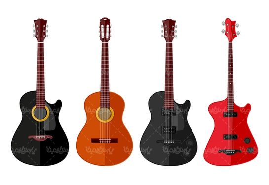 Guitar vector