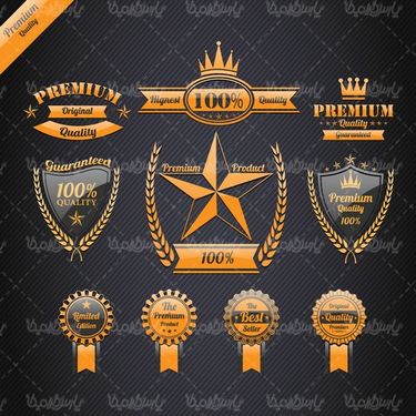 وکتور لیبل