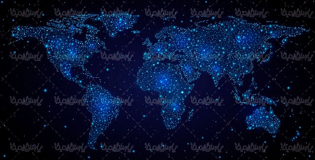 Vector world map