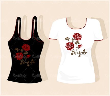 women clothes vector
