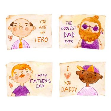 Father's Day Vector