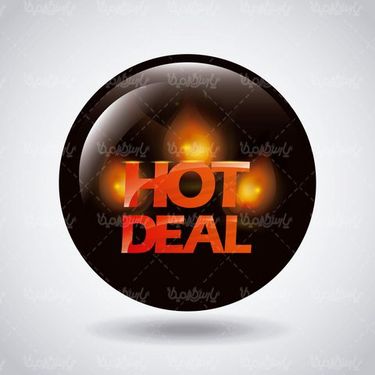 Special sale label vector