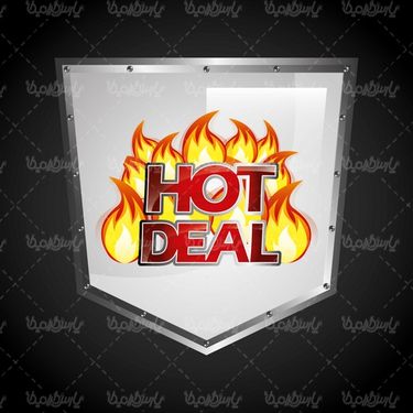 Special sale label vector