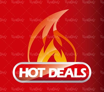 Special sale label vector