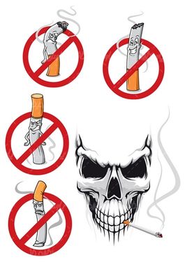 Cigarette vector
