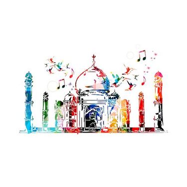 وکتور گنبد و گلدسته