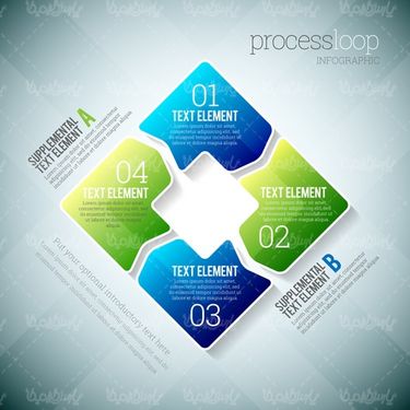 Vector graphic infographic