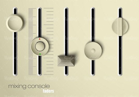 Vector radio buttons