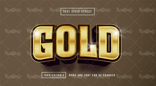 Editable vector font