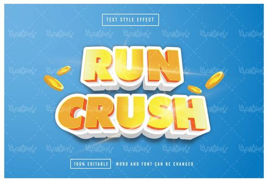 Editable vector font
