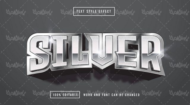 Editable vector font