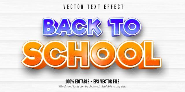 Vector text effect