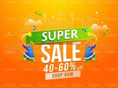 وکتور طرح فروش