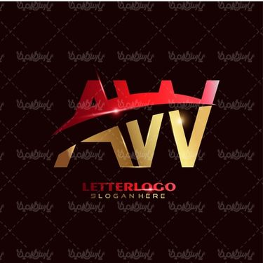 Latin alphabet vector logo