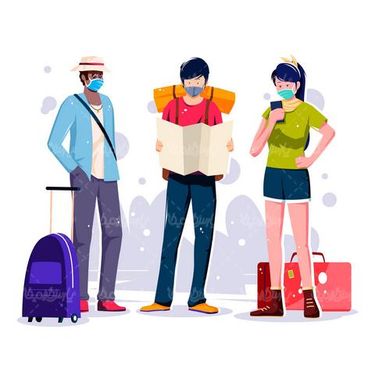 وکتور ماسک سه لایه