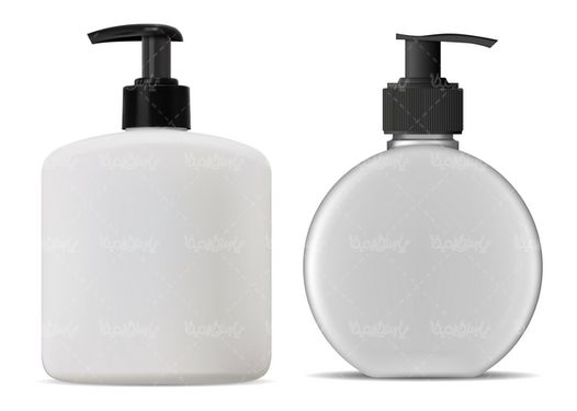 Cosmetics packaging vector