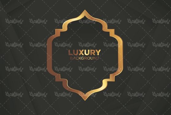 وکتور فریم طلایی