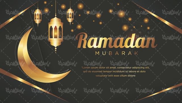 وکتور ماه رمضان