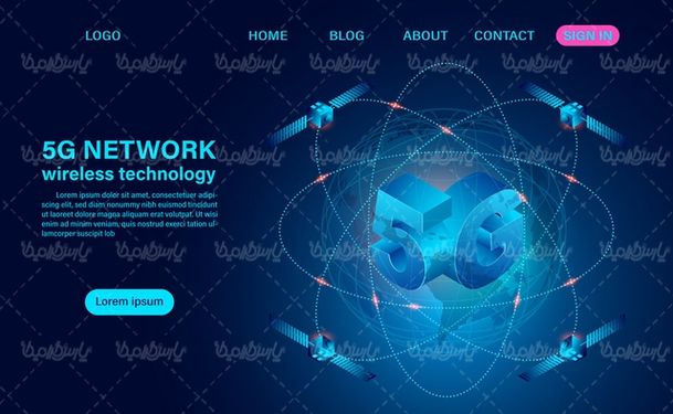 وکتور تکنولوژی اینترنت 5G