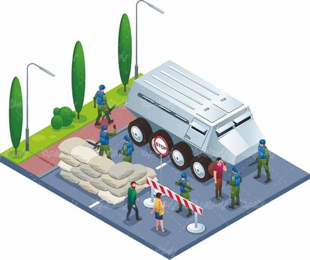 وکتور تجهیزات نظامی