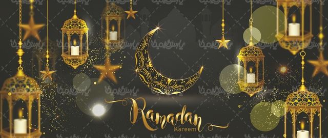 وکتور ماه رمضان
