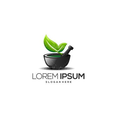 وکتور لوگو گیاهان دارویی