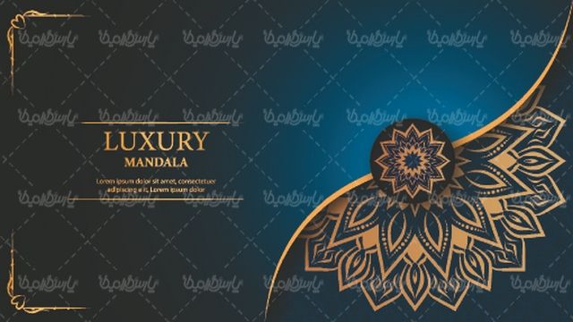 وکتور قاب گل و بوته