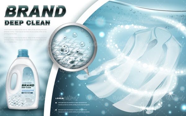 Washing liquid vector