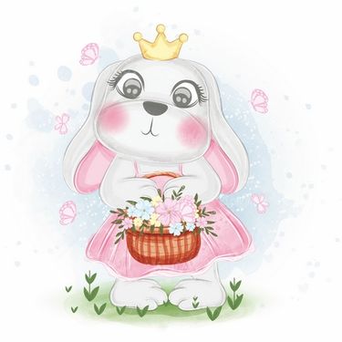 Vector rabbit