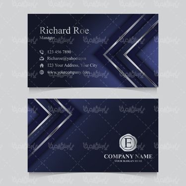 Business card vector