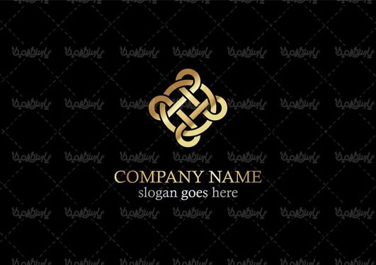 Golden logo vector