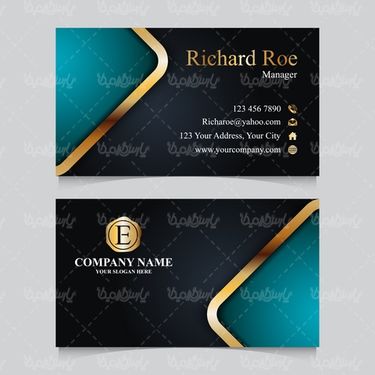 Business card vector