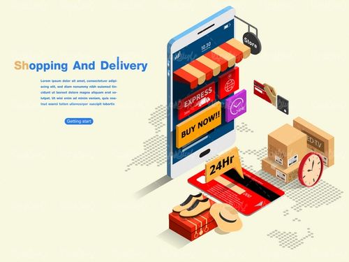 وکتور فروشگاه اینترنتی