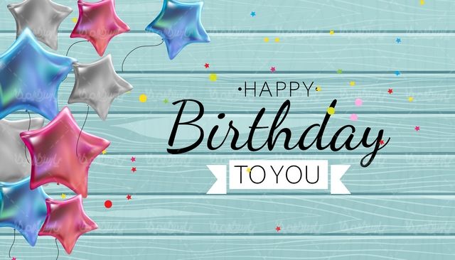 Birthday vector