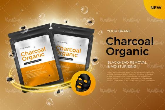 Vector Charcoal Mask