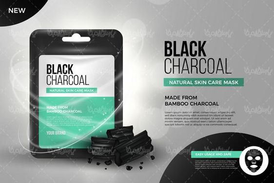 Vector Charcoal Mask