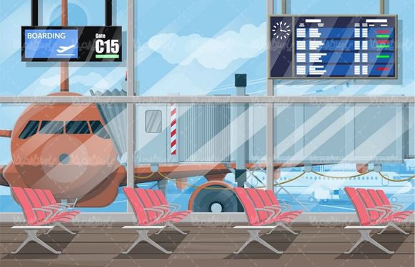 Aviation Agency Vector