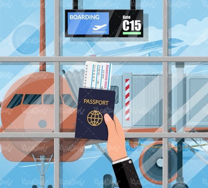Aviation Agency Vector