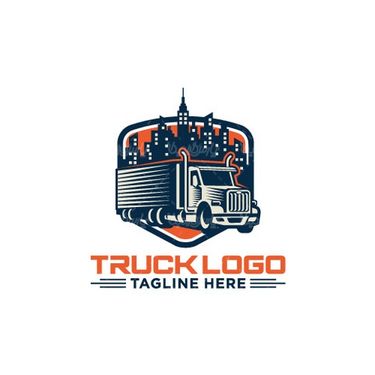 Truck logo vector