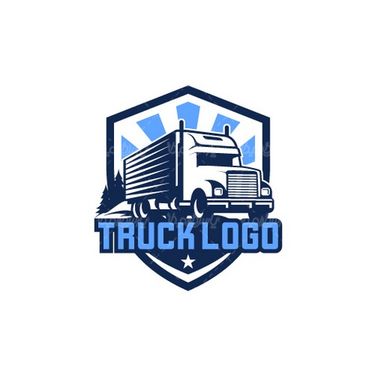 Truck logo vector