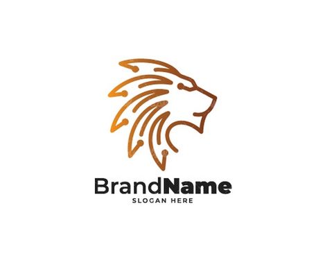Lion logo vector