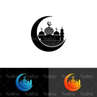 وکتور گنبد و گلدسته