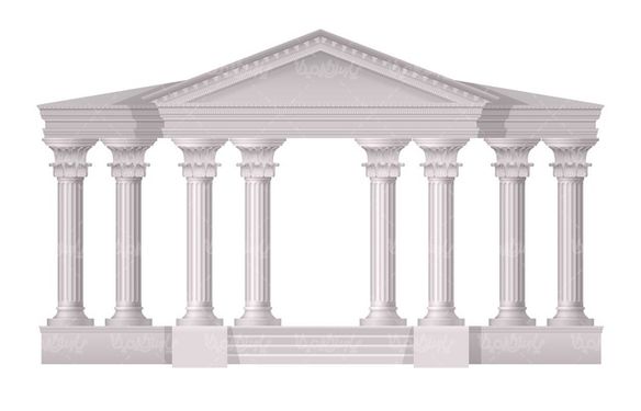 Gypsum column vector