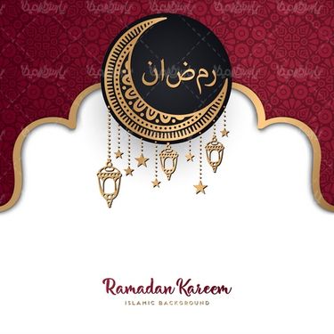 وکتور ماه رمضان
