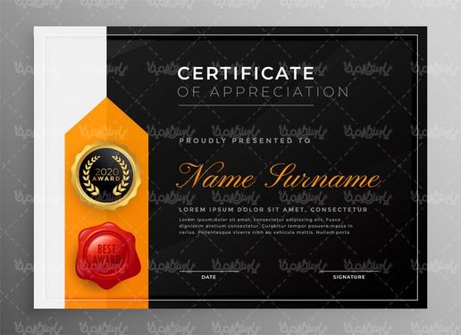 Certificate vector