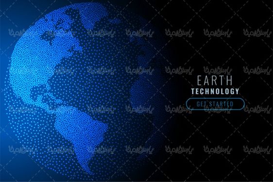 وکتور پس زمینه دیجیتال