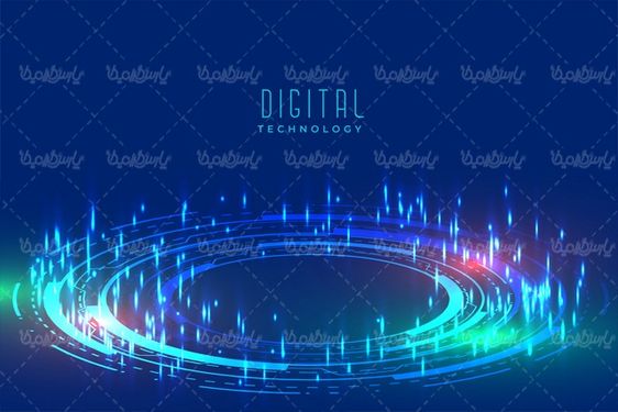 وکتور پس زمینه دیجیتال