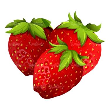 وکتور توت فرنگی